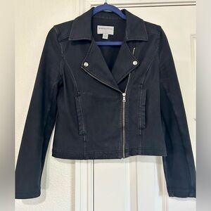 Marrakech Black Moto Jacket, Size XS